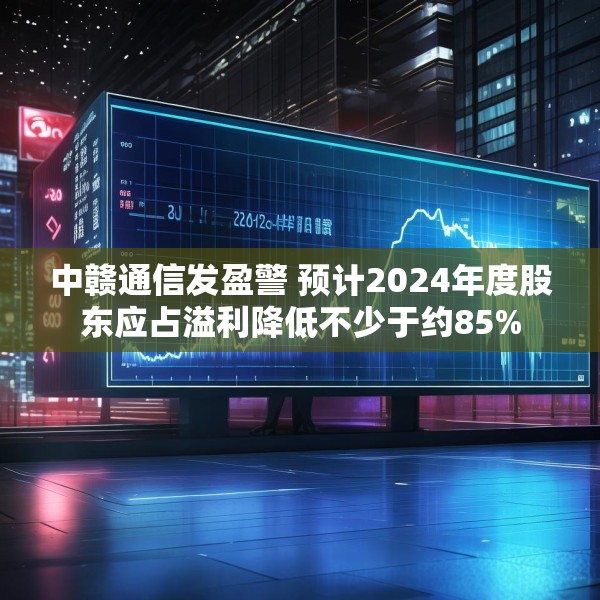 中赣通信发盈警 预计2024年度股东应占溢利降低不少于约85%