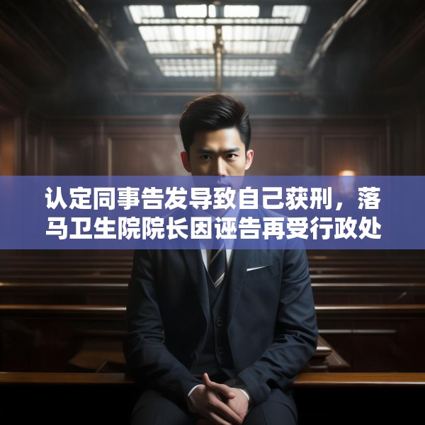 认定同事告发导致自己获刑，落马卫生院院长因诬告再受行政处罚