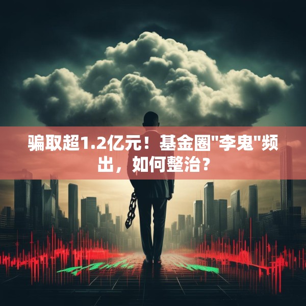 骗取超1.2亿元！基金圈