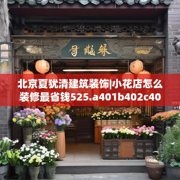 北京夏犹清建筑装饰|小花店怎么装修最省钱525.a401b402c405fgy.412uyk
