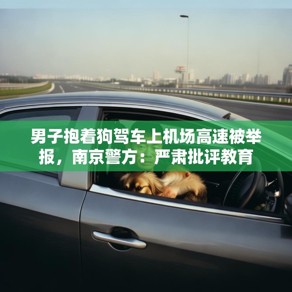 男子抱着狗驾车上机场高速被举报，南京警方：严肃批评教育