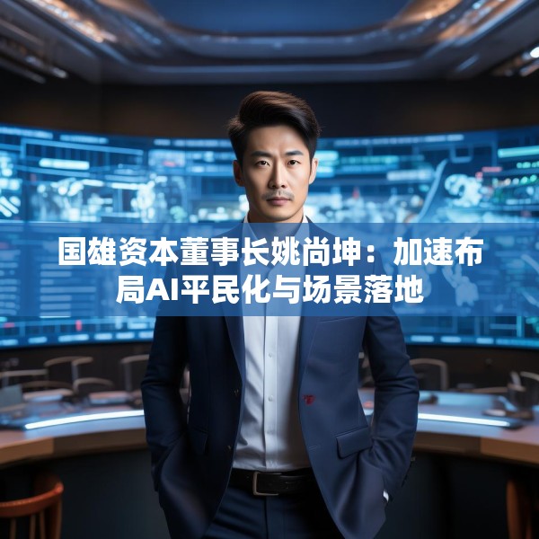 国雄资本董事长姚尚坤：加速布局AI平民化与场景落地