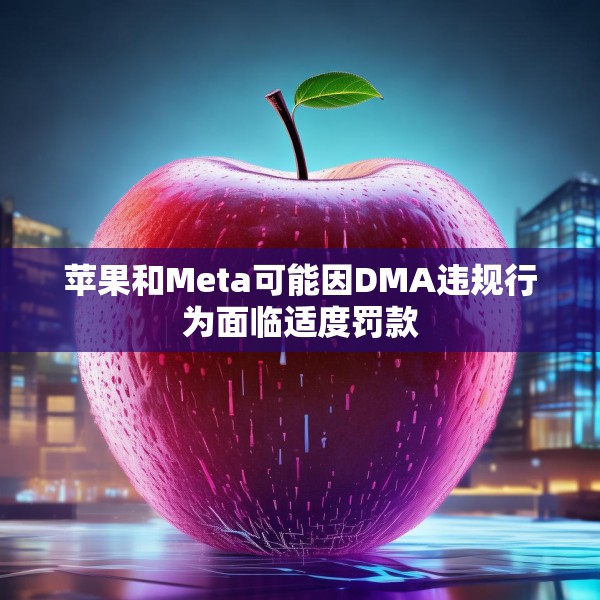 苹果和Meta可能因DMA违规行为面临适度罚款