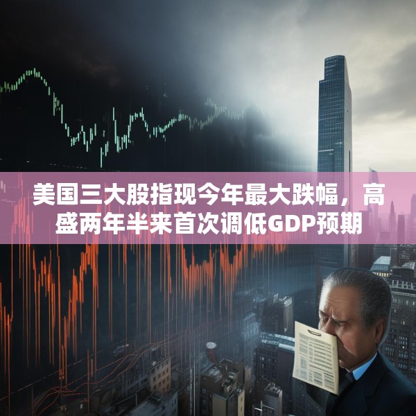 美国三大股指现今年最大跌幅，高盛两年半来首次调低GDP预期