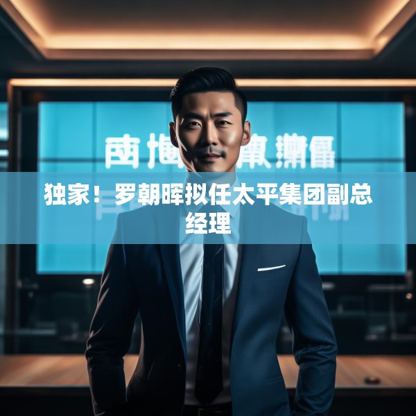 独家！罗朝晖拟任太平集团副总经理