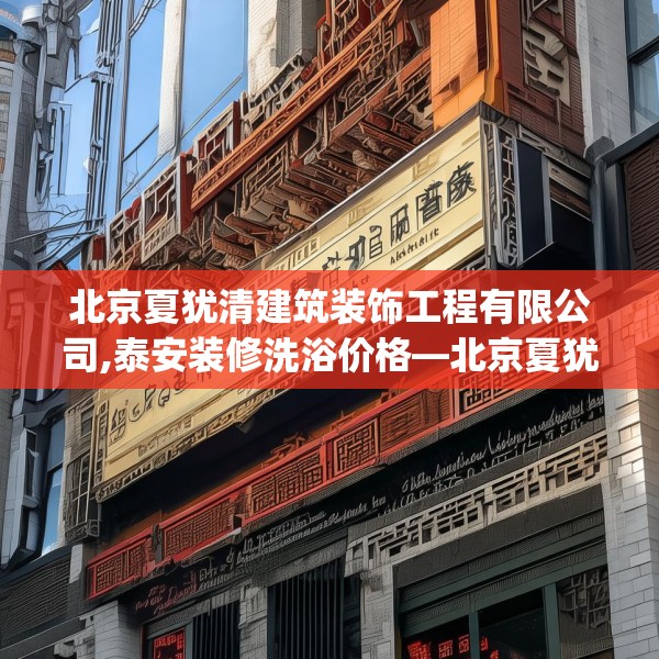 北京夏犹清建筑装饰工程有限公司,泰安装修洗浴价格—北京夏犹清建筑装饰工程有限公司432.a308b309c312fgy.319nbn