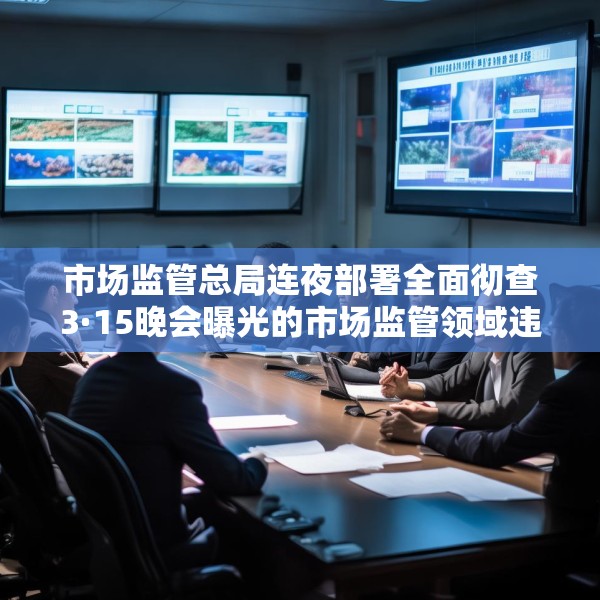 市场监管总局连夜部署全面彻查3·15晚会曝光的市场监管领域违法行为