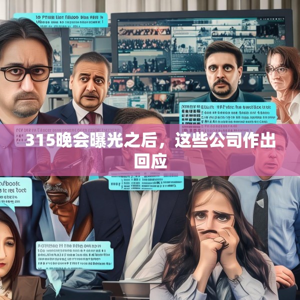 315晚会曝光之后，这些公司作出回应