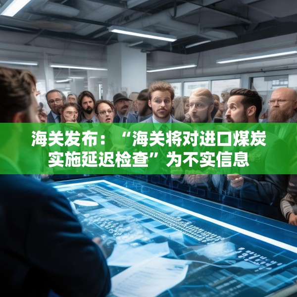 海关发布：“海关将对进口煤炭实施延迟检查”为不实信息