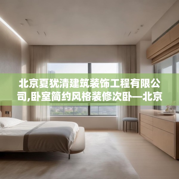北京夏犹清建筑装饰工程有限公司,卧室简约风格装修次卧—北京夏犹清建筑装饰工程有限公司147.a23b24c27fgy.34uyk