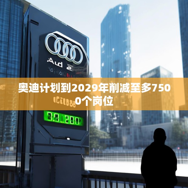 奥迪计划到2029年削减至多7500个岗位