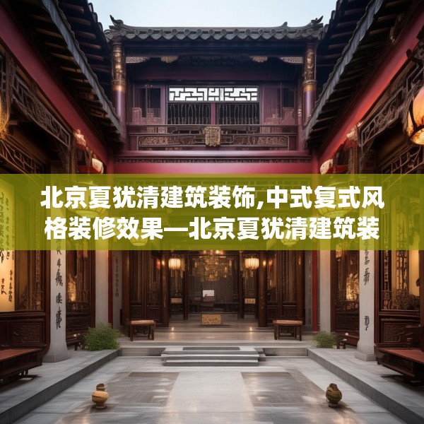北京夏犹清建筑装饰,中式复式风格装修效果—北京夏犹清建筑装饰361.a237b238c241fgy.248jhhj
