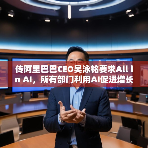 传阿里巴巴CEO吴泳铭要求All in AI，所有部门利用AI促进增长