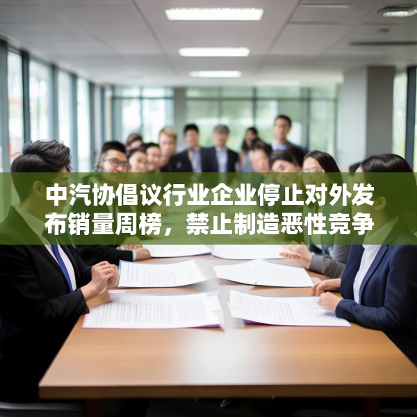 中汽协倡议行业企业停止对外发布销量周榜，禁止制造恶性竞争
