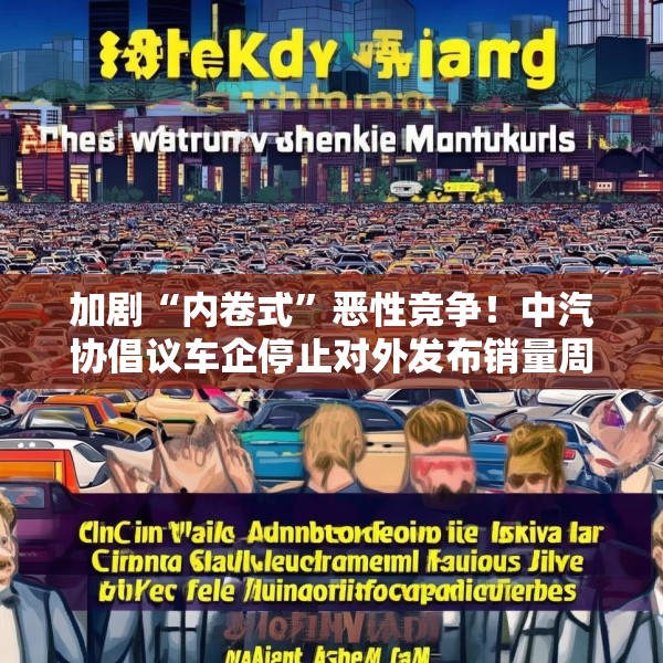 加剧“内卷式”恶性竞争！中汽协倡议车企停止对外发布销量周榜