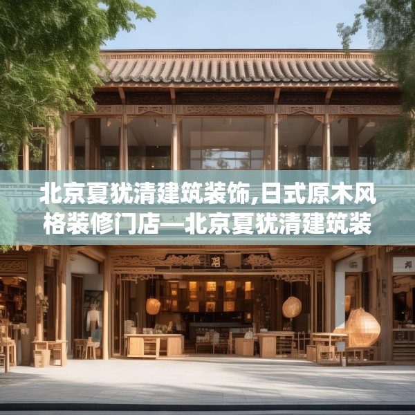 北京夏犹清建筑装饰,日式原木风格装修门店—北京夏犹清建筑装饰153.a29b30c33fgy.40fghfd