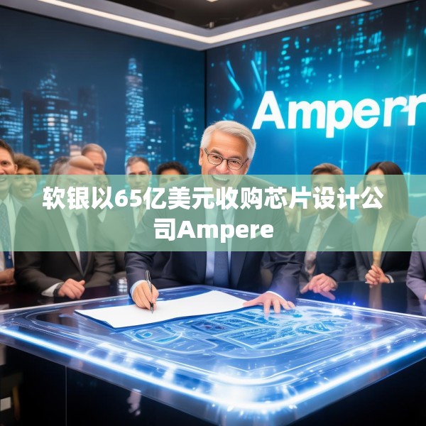 软银以65亿美元收购芯片设计公司Ampere