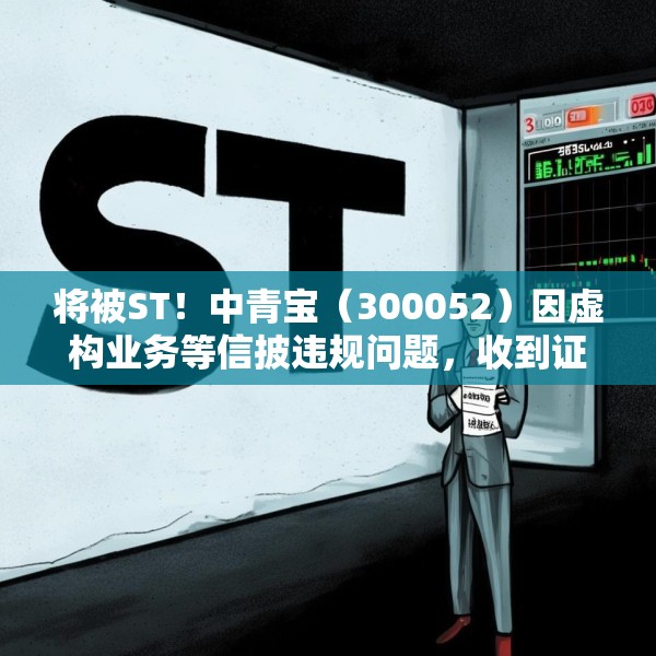 将被ST！中青宝（300052）因虚构业务等信披违规问题，收到证监局《行政处罚事先告知书》
