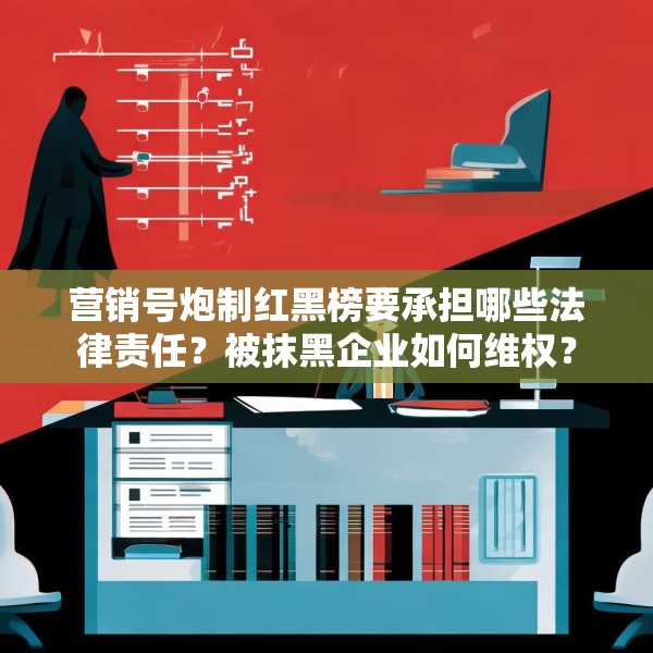 营销号炮制红黑榜要承担哪些法律责任？被抹黑企业如何维权？