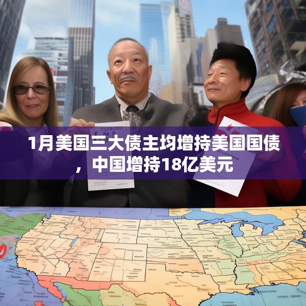 1月美国三大债主均增持美国国债，中国增持18亿美元