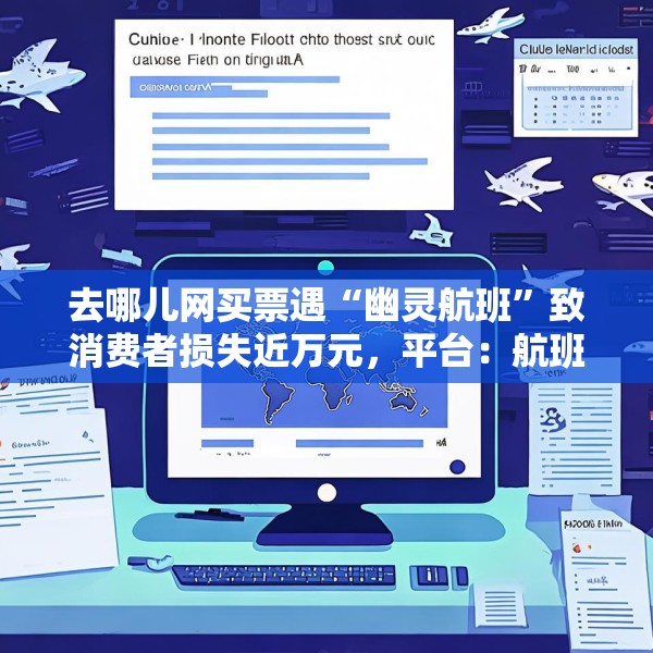 去哪儿网买票遇“幽灵航班”致消费者损失近万元，平台：航班变动情况航司不会单独同步销售平台