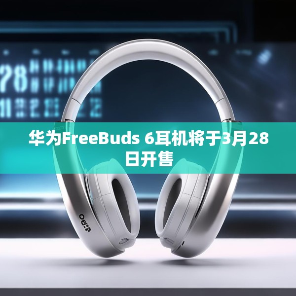 华为FreeBuds 6耳机将于3月28日开售