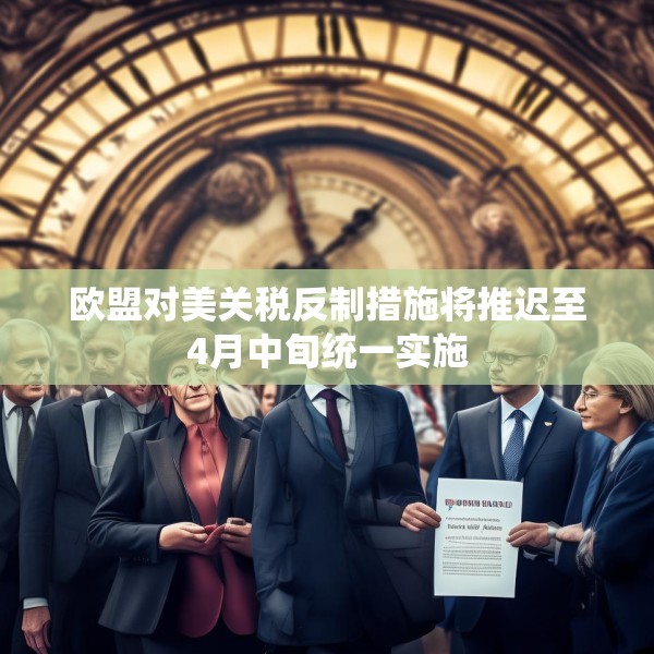 欧盟对美关税反制措施将推迟至4月中旬统一实施