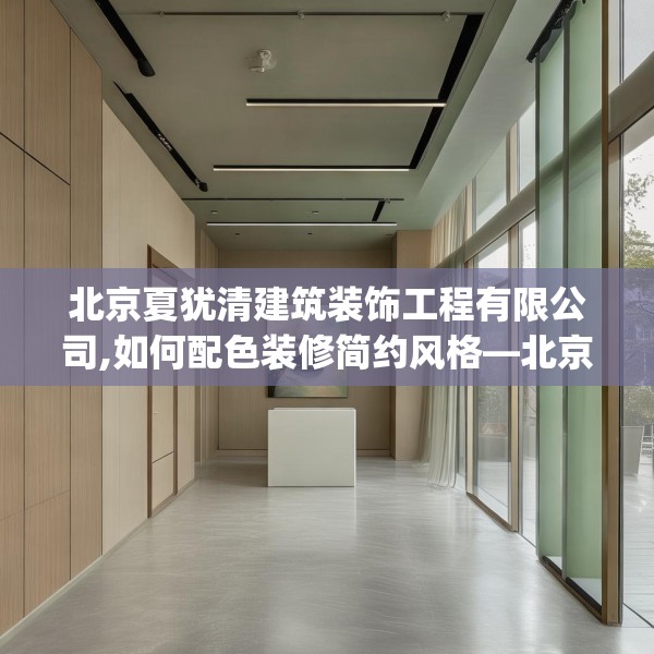 北京夏犹清建筑装饰工程有限公司,如何配色装修简约风格—北京夏犹清建筑装饰工程有限公司569.a445b446c449fgy.456cvcx