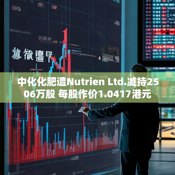 中化化肥遭Nutrien Ltd.减持2506万股 每股作价1.0417港元