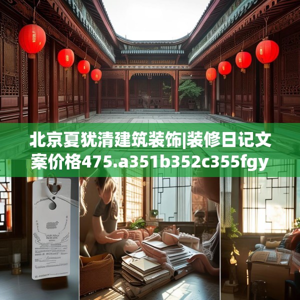 北京夏犹清建筑装饰|装修日记文案价格475.a351b352c355fgy.362fdsfds