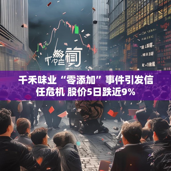 千禾味业“零添加”事件引发信任危机 股价5日跌近9%