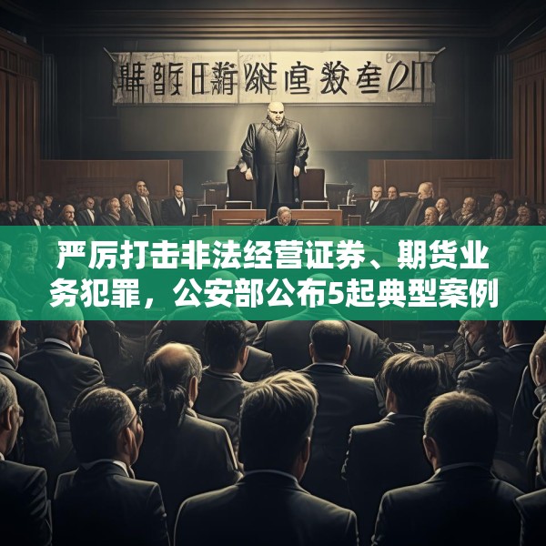 严厉打击非法经营证券、期货业务犯罪，公安部公布5起典型案例