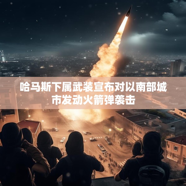 哈马斯下属武装宣布对以南部城市发动火箭弹袭击
