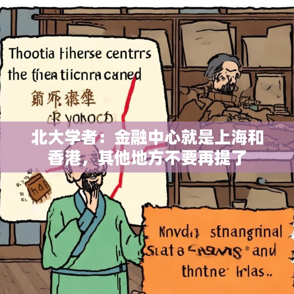 北大学者：金融中心就是上海和香港，其他地方不要再提了