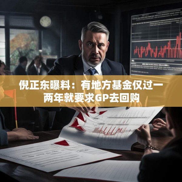 倪正东曝料：有地方基金仅过一两年就要求GP去回购
