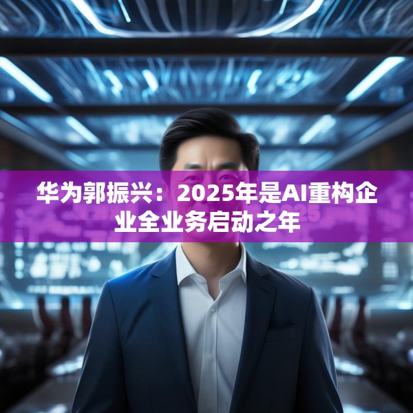 华为郭振兴：2025年是AI重构企业全业务启动之年