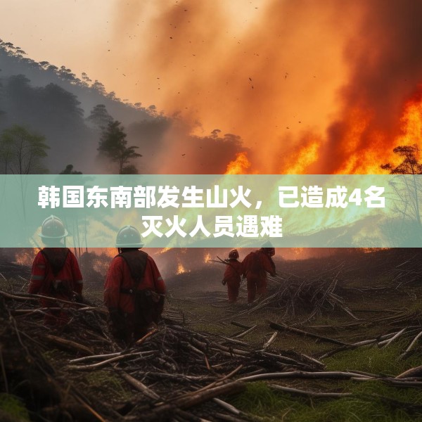 韩国东南部发生山火，已造成4名灭火人员遇难