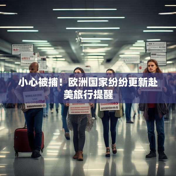 小心被捕！欧洲国家纷纷更新赴美旅行提醒