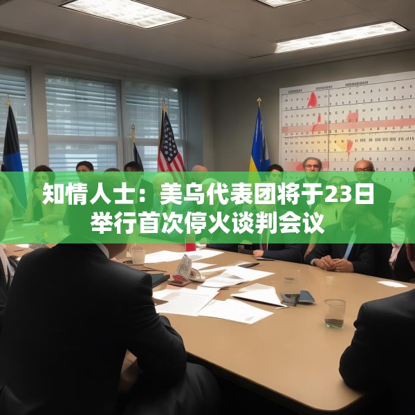 知情人士：美乌代表团将于23日举行首次停火谈判会议