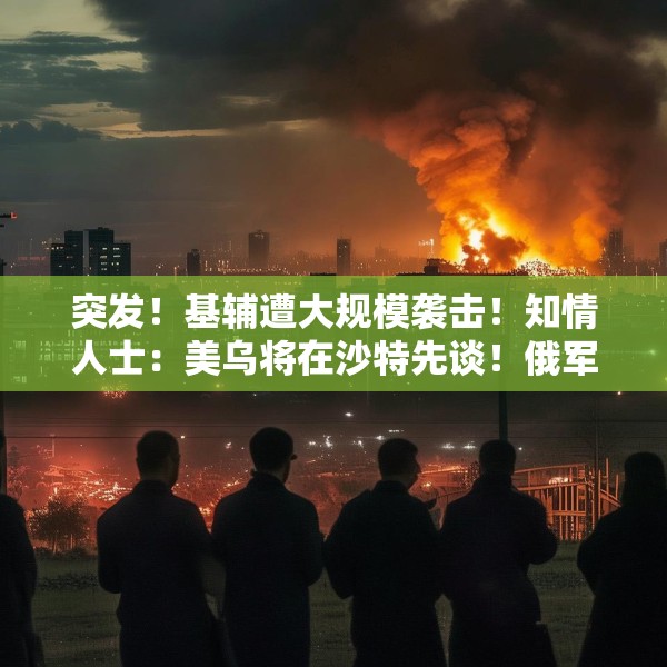 突发！基辅遭大规模袭击！知情人士：美乌将在沙特先谈！俄军：在库尔斯克一线打击乌军
