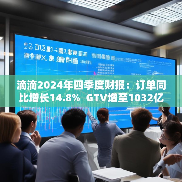 滴滴2024年四季度财报：订单同比增长14.8%  GTV增至1032亿元