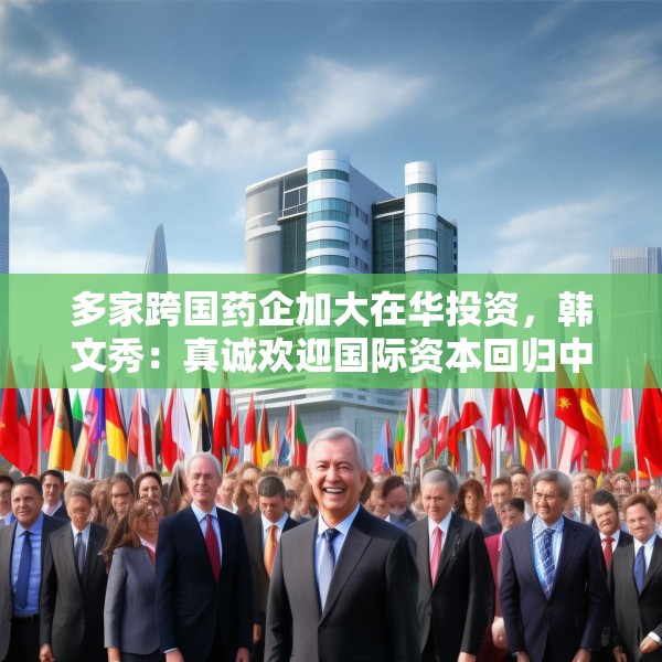 多家跨国药企加大在华投资，韩文秀：真诚欢迎国际资本回归中国