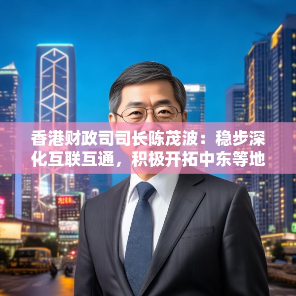 香港财政司司长陈茂波：稳步深化互联互通，积极开拓中东等地区的新资金来源