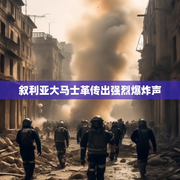 叙利亚大马士革传出强烈爆炸声