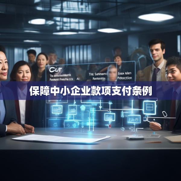 保障中小企业款项支付条例
