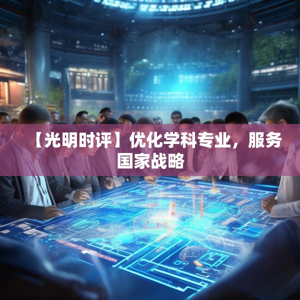 【光明时评】优化学科专业，服务国家战略