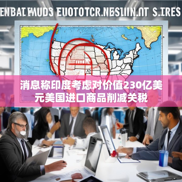 消息称印度考虑对价值230亿美元美国进口商品削减关税