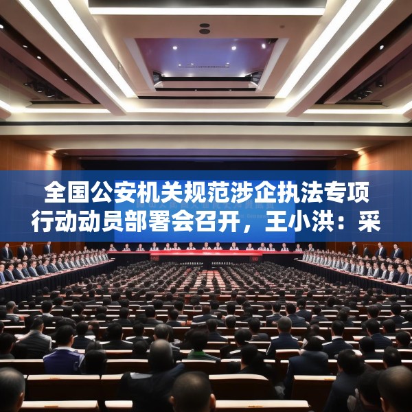 全国公安机关规范涉企执法专项行动动员部署会召开，王小洪：采取更具针对性、更有实效性的措施