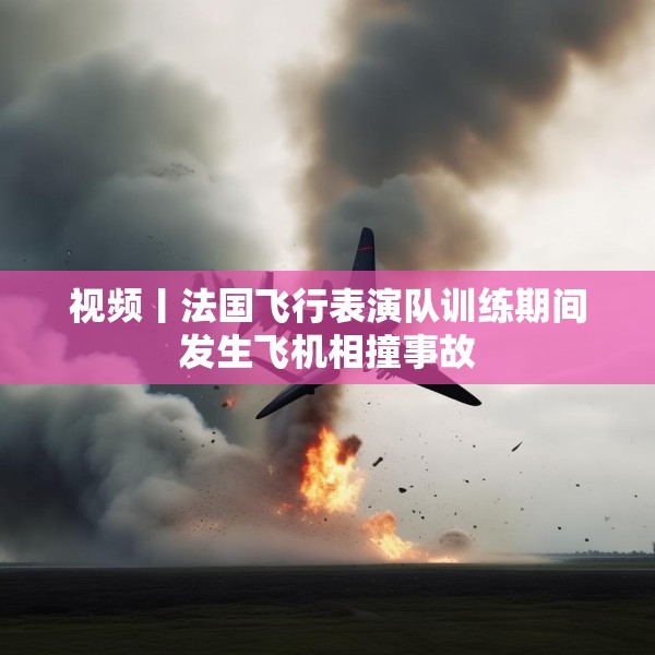 视频丨法国飞行表演队训练期间发生飞机相撞事故