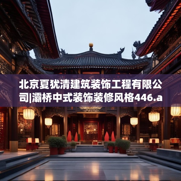 北京夏犹清建筑装饰工程有限公司|灞桥中式装饰装修风格446.a322b323c326fgy.333xczxv